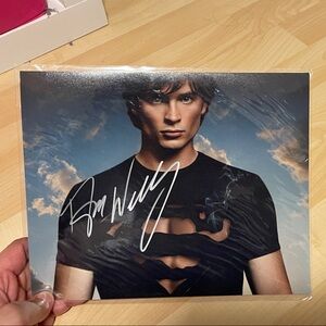 Tom Welling Authentic Autographed Photo With Letter of Authenticity